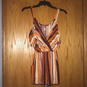 Cold Shoulder Romper